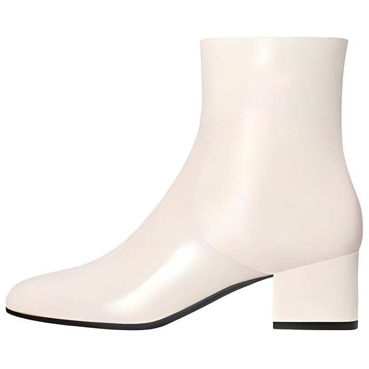 CELINE CELINE Ankle Boots Women's White