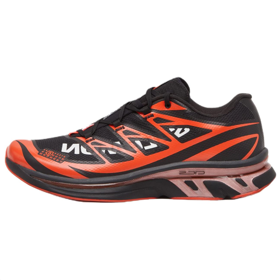 MM6 Maison Margiela MM6 X Salomon XT SALOMON X Collaboration XT Low top Casual Shoes Women's Black & Tomato