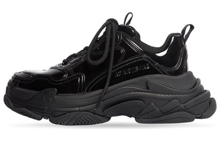 Balenciaga Triple S Black Patent