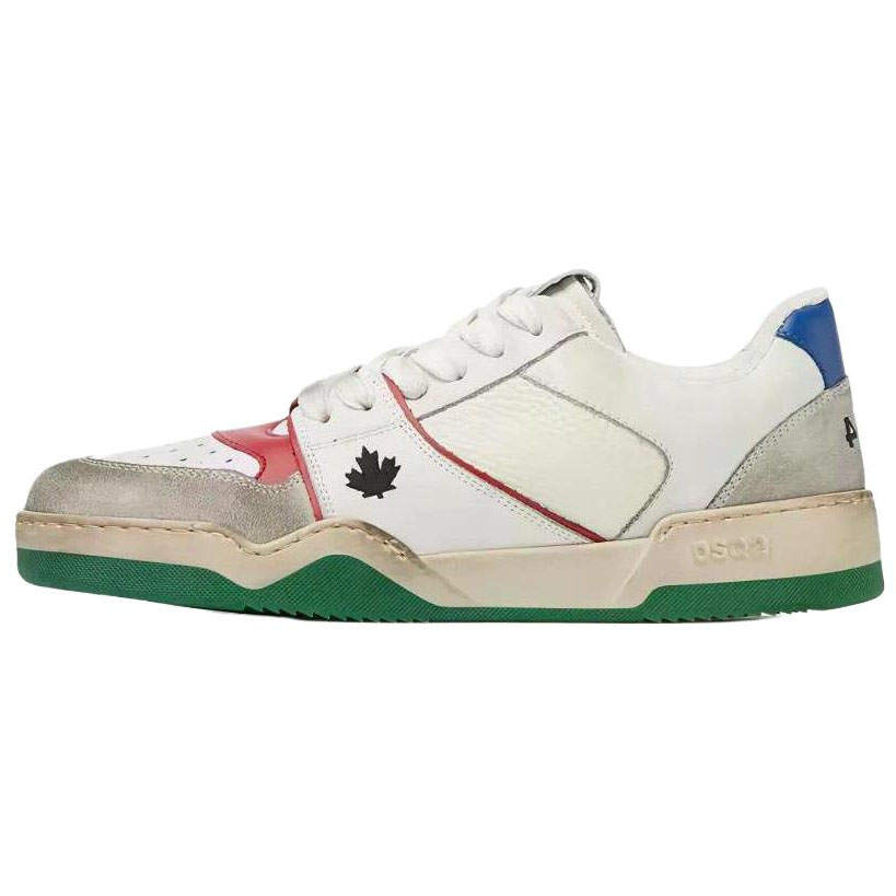 DSQUARED 2 DSQUARED 2 Spiker Low top Skateboard Shoes Men's White