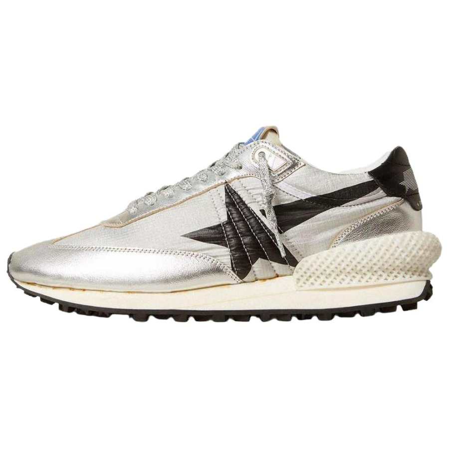 Golden Goose Running Marathon Laminated-leather Sneakers