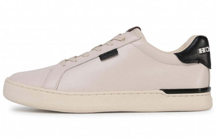 COACH CitySole Lace Up Low top Stylish Skateboarding Shoes Men's White