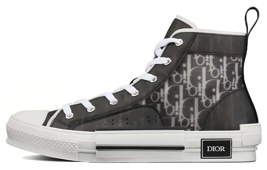 DIOR DIOR B23 High Black White Oblique