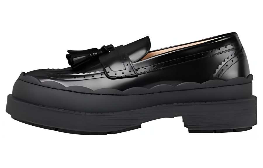 GUCCI Loafers Women's Black