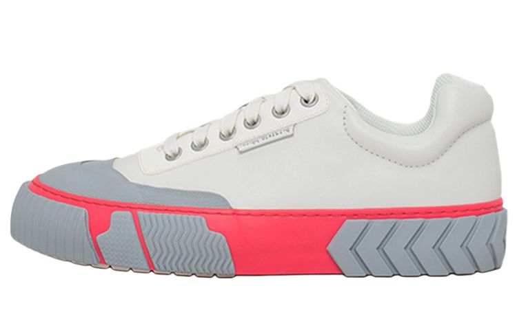 Both Skate Low top Stylish Skateboarding Shoes Women's White Gray Pink
