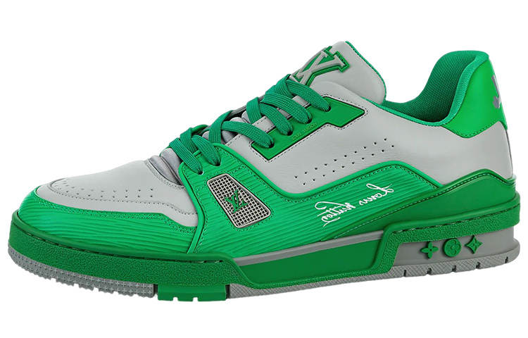 LOUIS VUITTON LOUIS VUITTON Trainer Sneakers 'Green Grey'