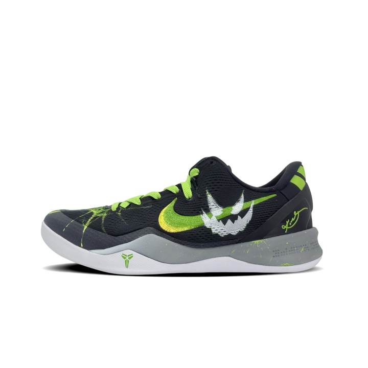 Nike Nike Kobe 8 Cushioning Low top Basketball Shoes Unisex Black Green Yellow