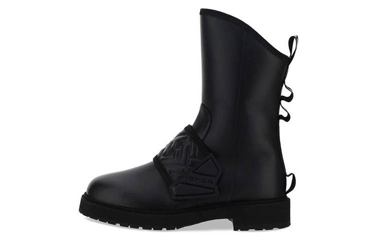 FENDI FENDI Women's Leather Biker Boot 'Black'