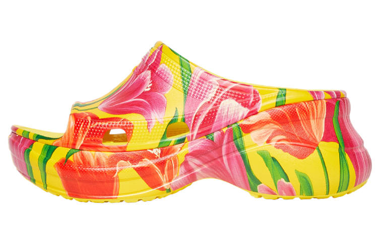 Balenciaga Crocs x Balenciaga Pool Slide Slippers Women's Pink