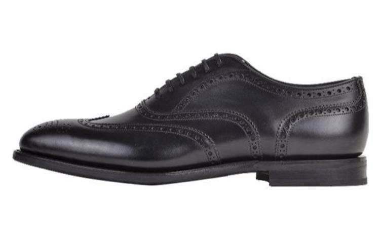 CHURCH'S Top Grain Cow Leather Casual Shoes Men's Black