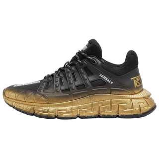 VERSACE Trigreca Sneaker Black Gold