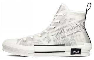 DIOR B23 High Top Daniel Arsham Newspaper