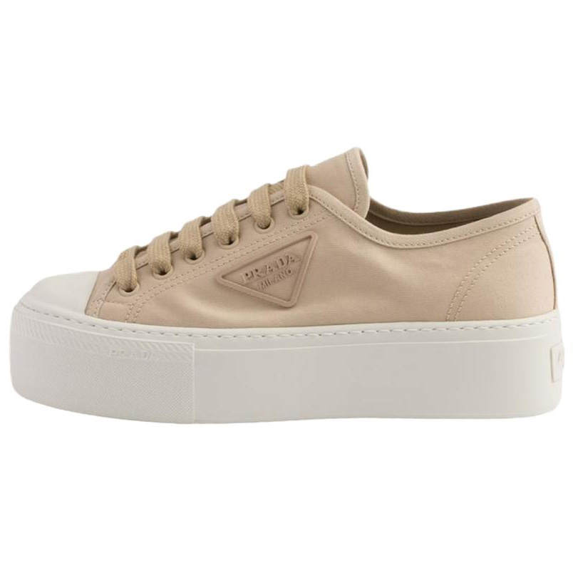 PRADA PRADA Low top Canvas Shoes Women's Umber
