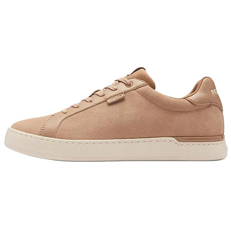 COACH Lowline Low top Skateboard Shoes Men's Taupe