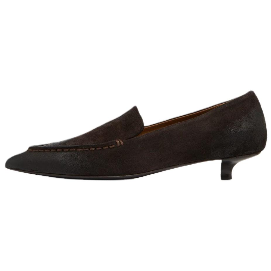 Marsèll Spino Leather Casual Shoes Women's Dark Brown
