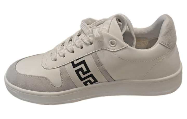 VERSACE VERSACE La Greca Sneakers White Black Women's