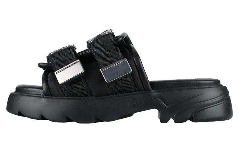 Bottega Veneta Flash Slide Slippers Men's Black