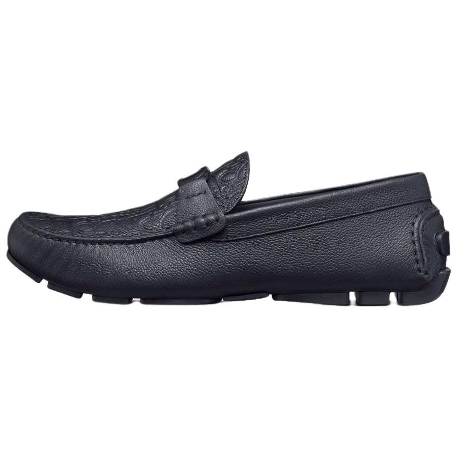 DIOR DIOR Odéon Cow Leather Casual Shoes Men's Blue