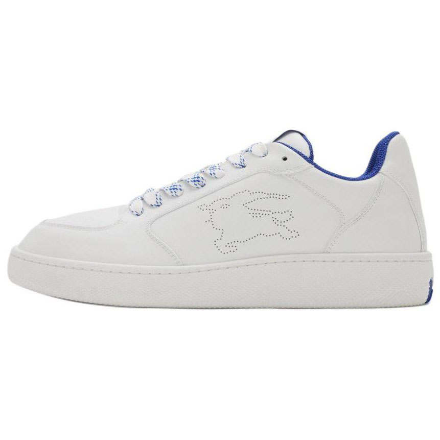 Burberry Low top Skateboard Shoes Men's White