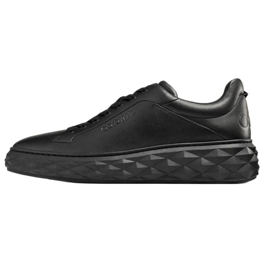 Jimmy Choo Diamond Low top Casual Shoes Men's Intense Black