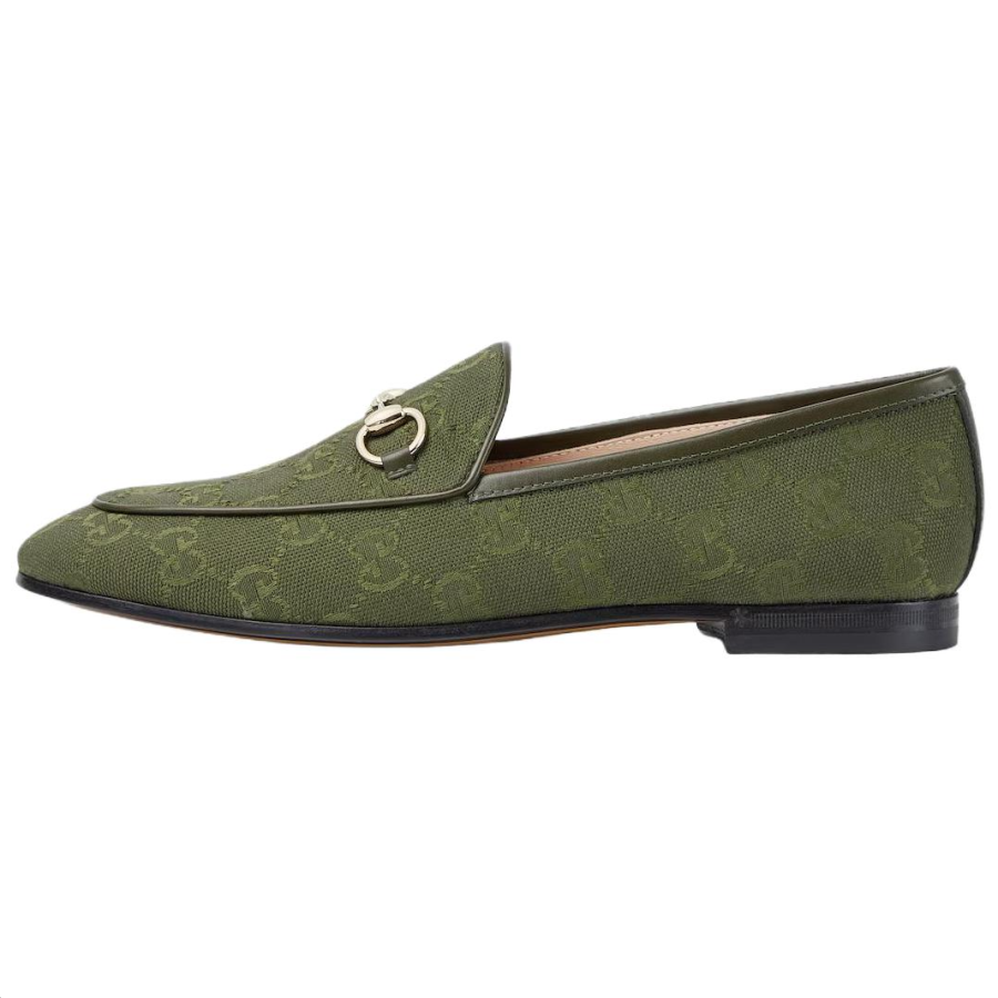 GUCCI Jordaan Casual Shoes Women's Green