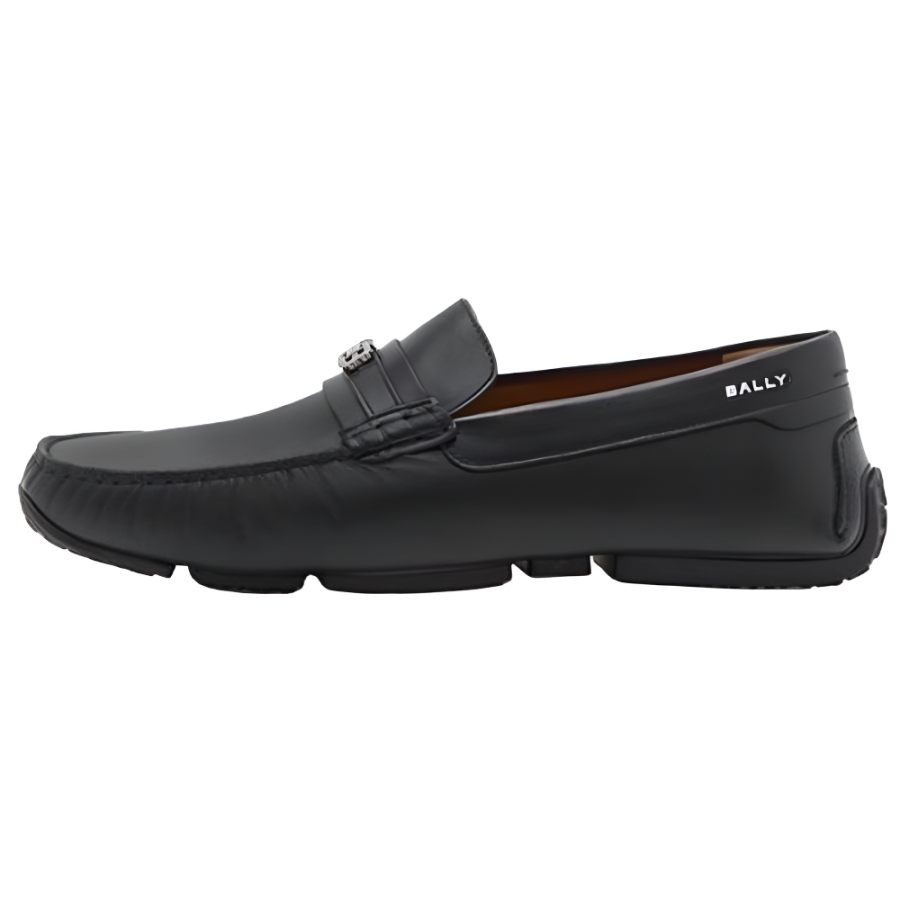 BALLY BALLY Pilot Casual Leather Shoes Men's Black
