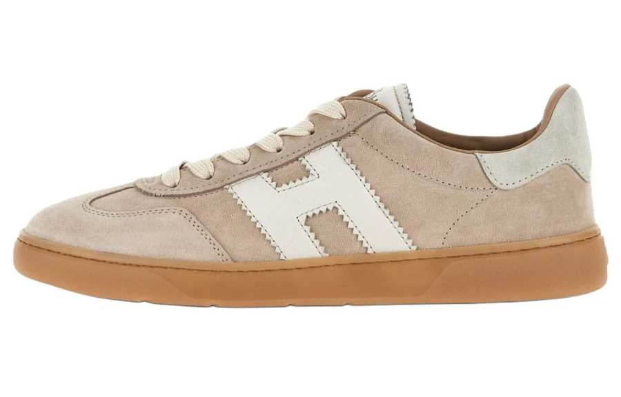 HOGAN Hogan patch logo suede trainers Women's