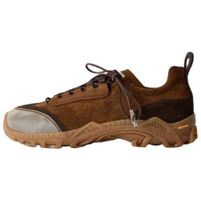 OUR LEGACY Gabe Cow Leather Low top Casual Shoes Unisex Brown