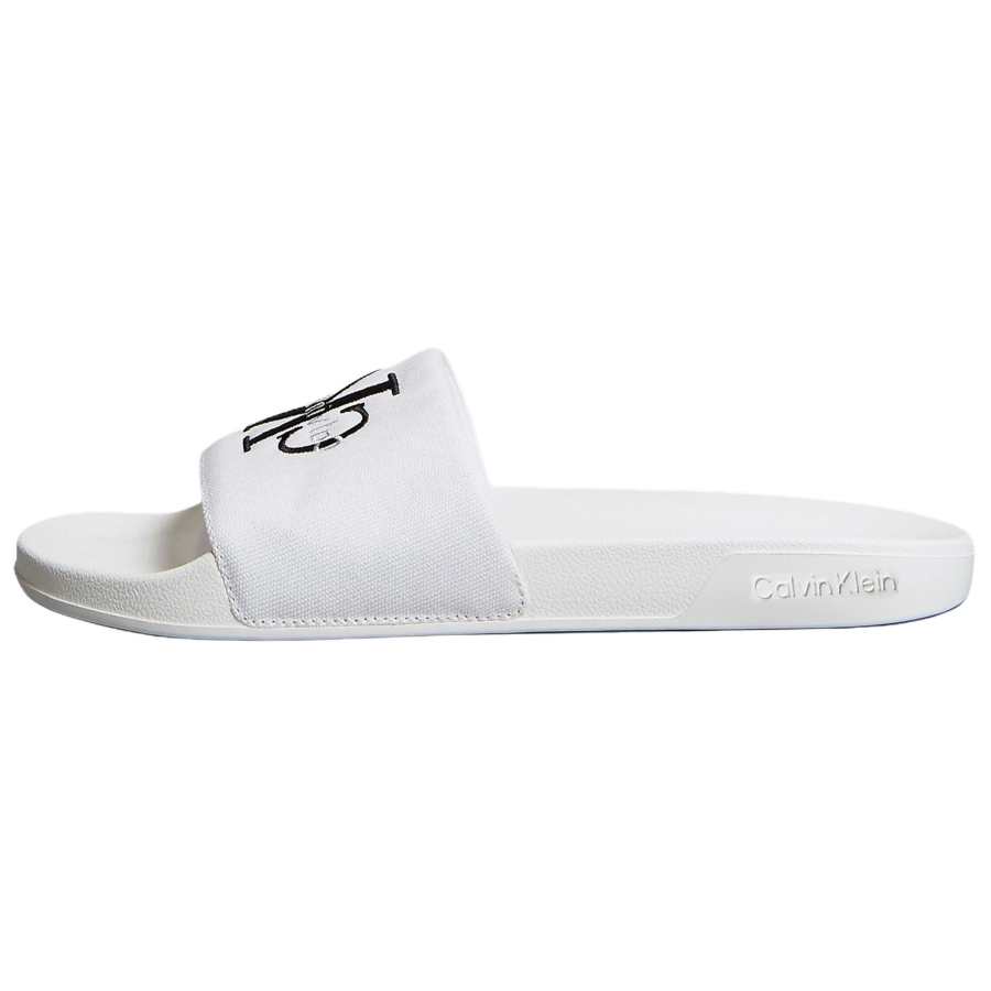 Calvin Klein CALVIN KLEIN Slide Slippers Men's Bright White