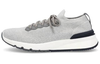 Brunello Cucinelli Low top Casual Shoes Men's Gray