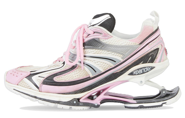 Balenciaga X Pander Mesh Low top Casual Shoes Women's Pink