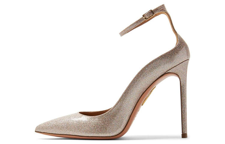 AQUAZZURA Love Affair 105mm Glitter Pumps