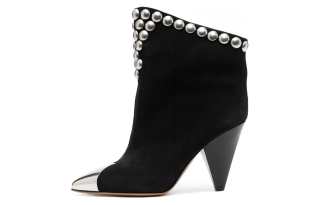 ISABEL MARANT 100mm Studded Suede Boots