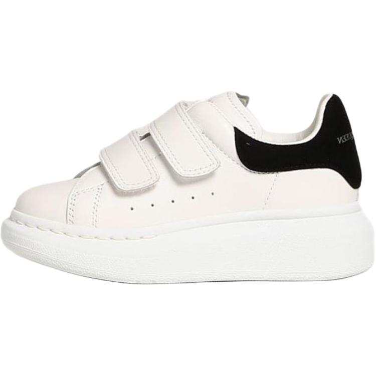 Alexander McQueen Low top Kids' Skateboarding Shoes White Black Children Aged 3 7 Years Old