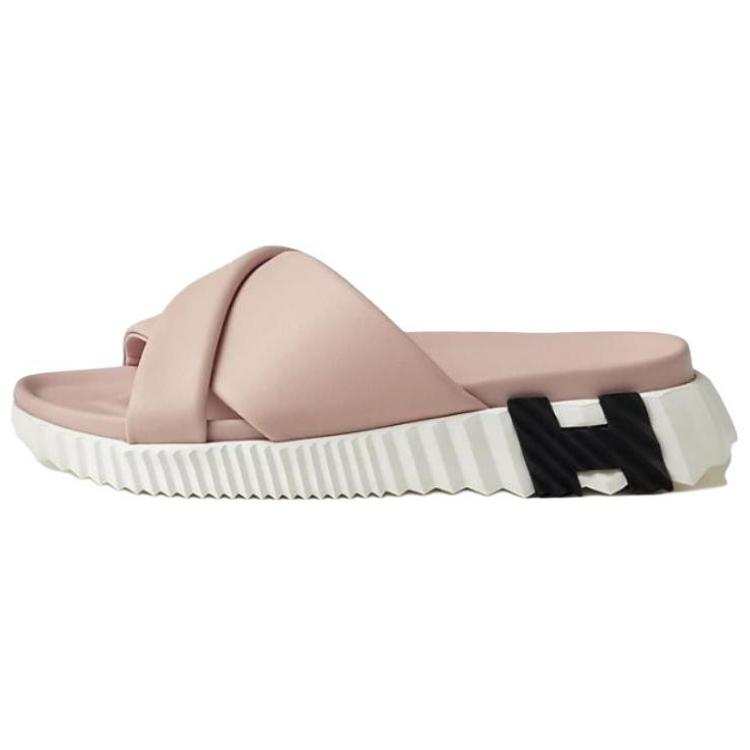 HERMES HERMES Slide Slippers Women's Pink
