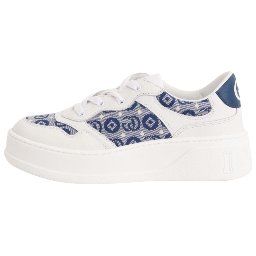 GUCCI Leather Kids' Skateboarding Shoes Unisex White
