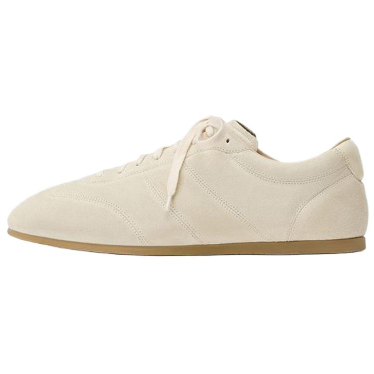 Lemaire Low top Skateboard Shoes Men's Light Clay Gray