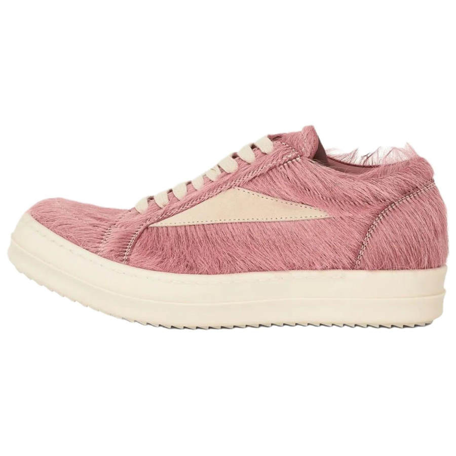 RICK OWENS Vintage Lace-up Leather Sneakers