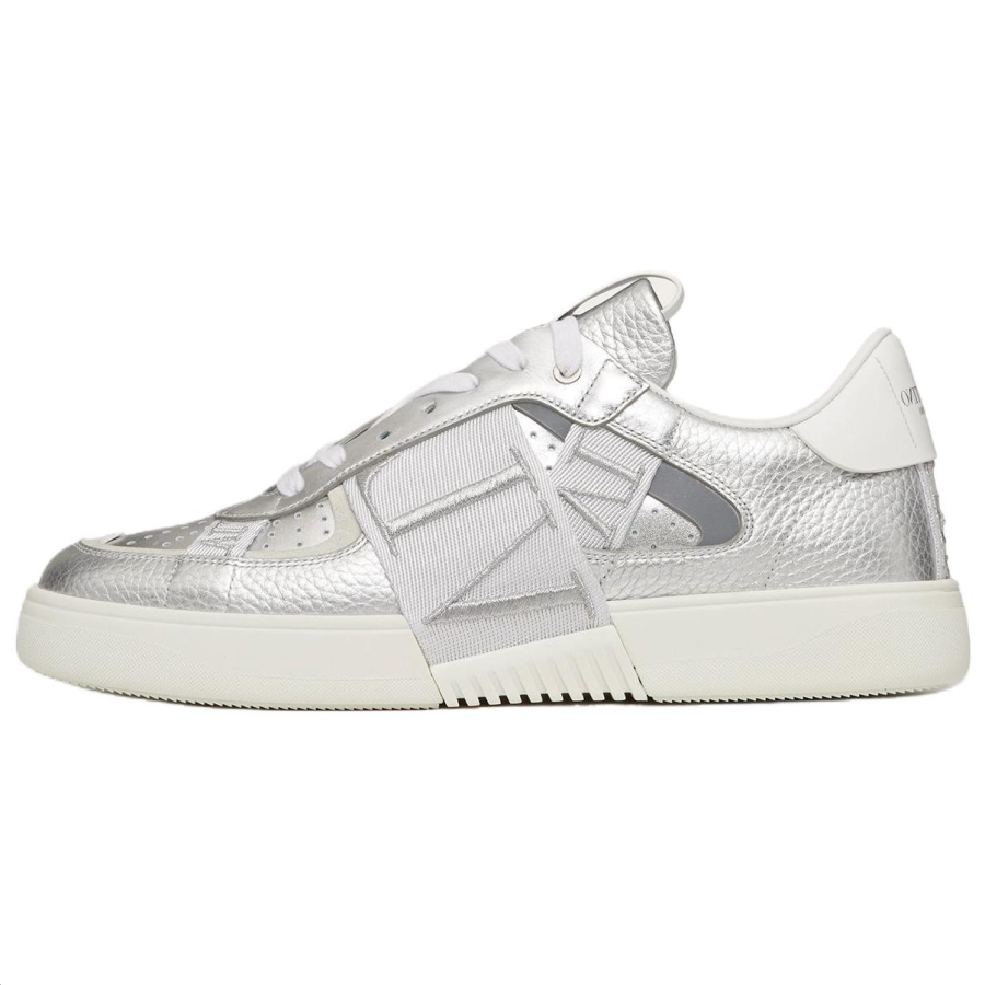 Valentino VL7N GARAVANI Low top Skateboard Shoes Men's Silver