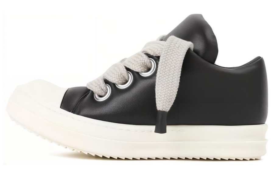 RICK OWENS Jumbo Laces Black Sneakers Women's