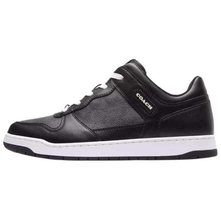 COACH COACH Logo-debossed Panelled Leather Sneakers