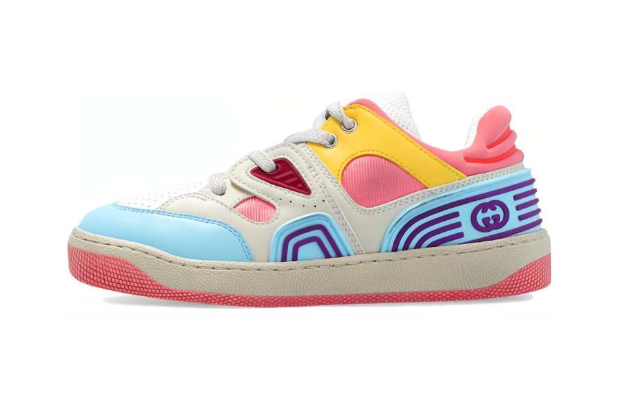 GUCCI Kids GUCCI Basket Low-top Sneakers