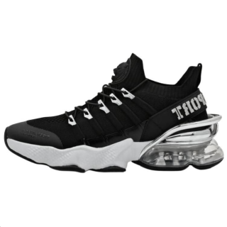 PLEIN SPORT Low top Casual Shoes Unisex Black White