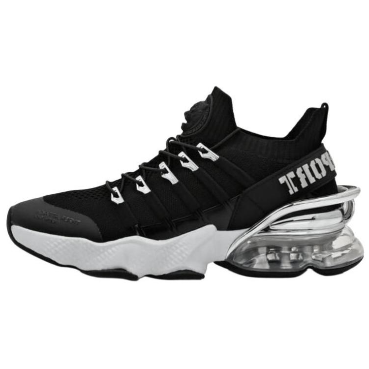 PLEIN SPORT Low top Casual Shoes Unisex Black White