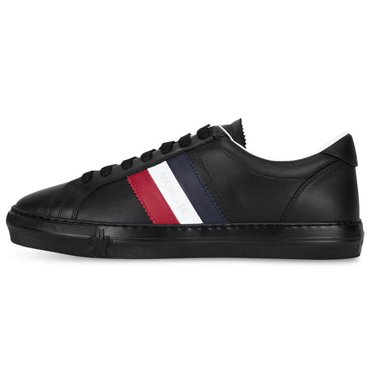 Moncler Low top Stylish Skateboarding Shoes Men's Black