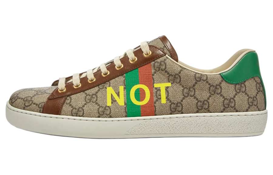 Gucci Wmns Ace 'Fake/Not Print' Women's
