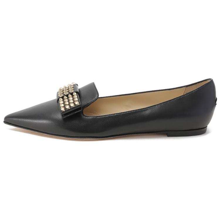 Jimmy Choo Gala Casual Shoes Women's Black Gold