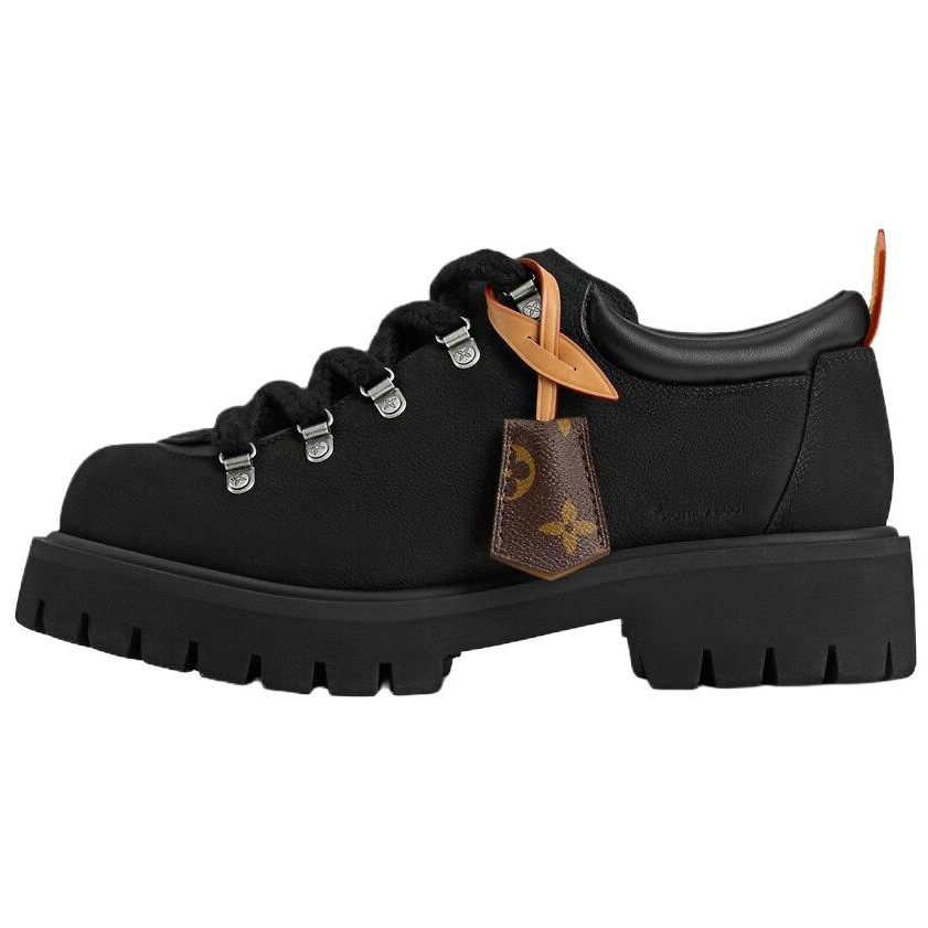 LOUIS VUITTON Nigo Collaboration SKI Skiing Collection SS26 Remi Casual Shoes Men's Black