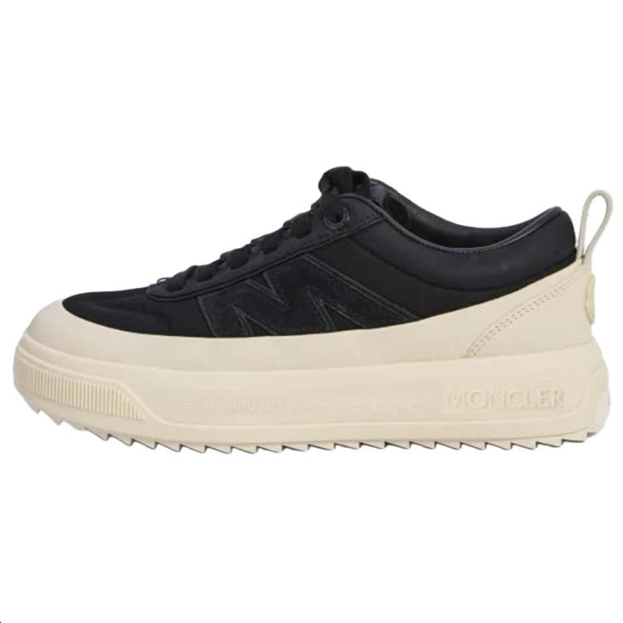 Moncler Round Toe Lace Up Sneakers Women's