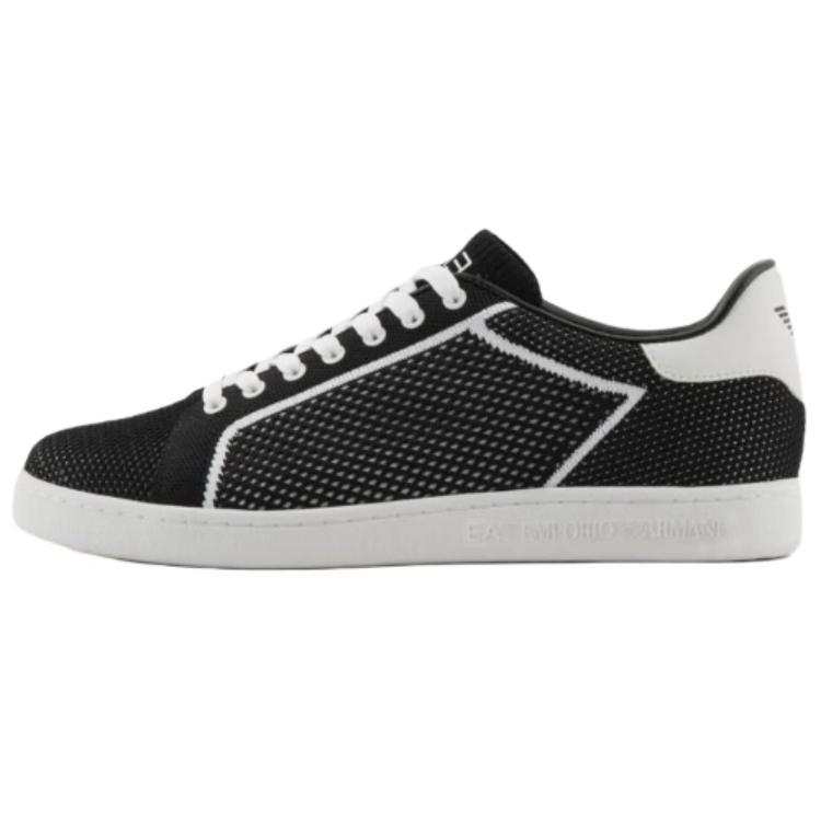 EMPORIO ARMANI EA7 Low top Skateboard Shoes Men's Black